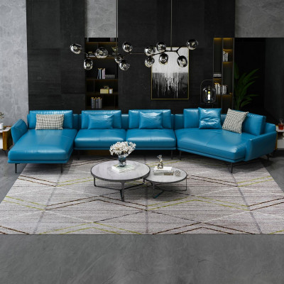 Sofa U-Shape Ledeh Living Landscape Suite Design Modern Sofa Couch Sofas Turquoise