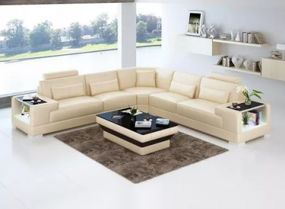 Design living room sofa furniture corner couch corner sofa leather upholstery couch