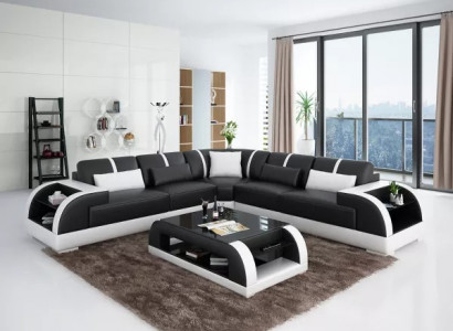 Design sofa furniture corner couch corner sofa living room leather upholstery couch