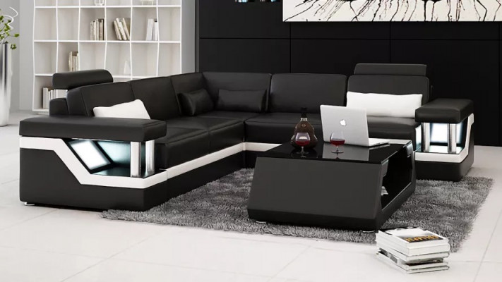 Corner couch design corner sofa living room furniture leather upholstery couch sofa