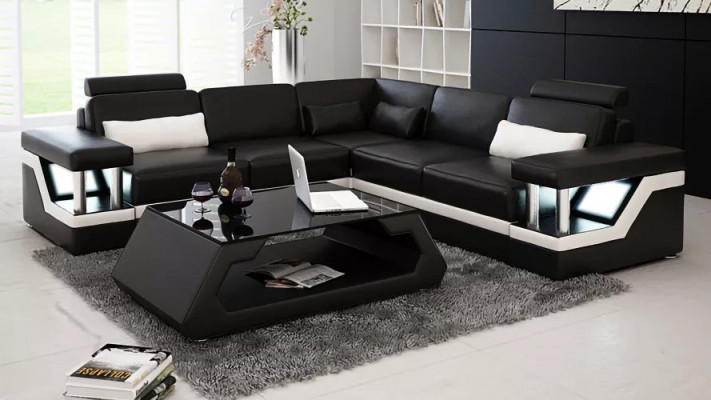 Corner couch design corner sofa living room furniture leather upholstery couch sofa