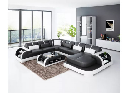 Corner suite, corner sofa, upholstered corner couch, modern living room sofa couch