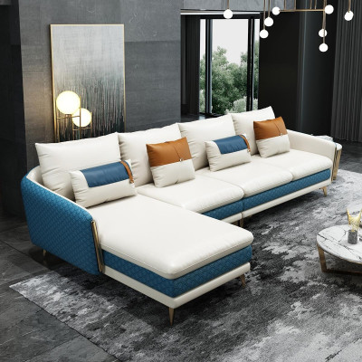 Sectional sofa L-shape modern sofa leather sofa decorative sectional sofa upholstered living landscape