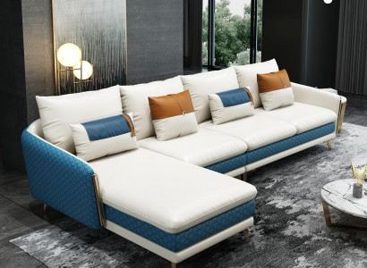Sectional sofa L-shape modern sofa leather sofa decorative sectional sofa upholstered living landscape