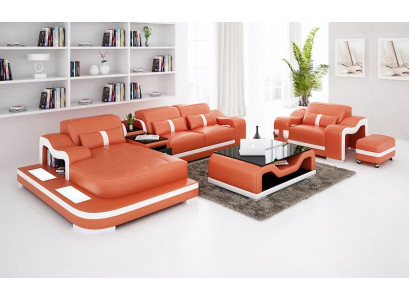 Modern sofa corner sofa L shape decor armchair coffee table stool corner sofa upholstery