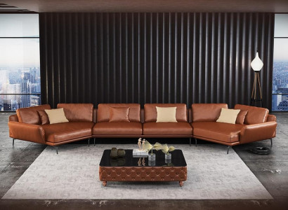 Sectional sofa Italian furniture living room couch upholstery luxury sofa sectional set