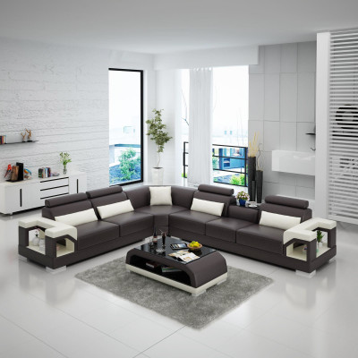 Leather sofa couch upholstery living landscape designer leather sofa L-shaped suite