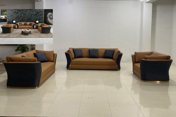 Sofa set 3+1 seater sofas couch upholstered furniture furniture couches leather office new