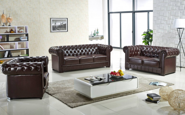 Sofa set 3-2-1 seater set sofa upholstery couch leather relax living room set