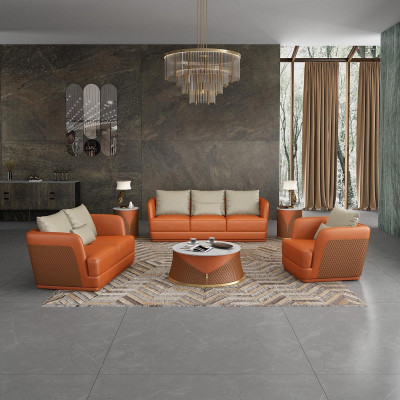 Leather sofa, couch landscape, 3 2 1 seater set, design modern sofa couches