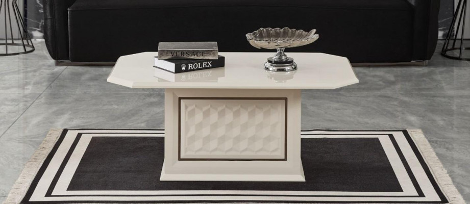 Modern luxury white coffee table, wooden coffee table, table design, tables, wooden furniture