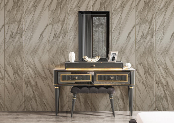 Vanity table console bedroom furniture dresser console design stool set