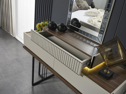 Dressing table console bedroom furniture design stool console table