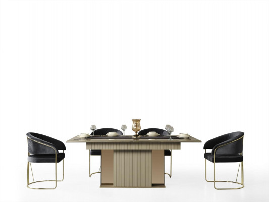 Luxury dining tables tables metal dining table design table Italian furniture dining room