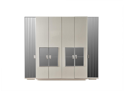 Wardrobe closet luxury wood cabinets design furniture bedroom white new