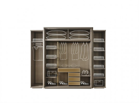 Wardrobes Bedroom Luxury Wardrobe Closet Wood Modern Furniture