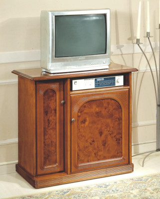 Brown TV cabinet luxury sideboard dresser living room furniture cabinets shelves wood