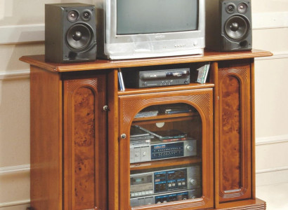 Brown TV cabinet luxury sideboard dresser living room furniture cabinets shelves wood