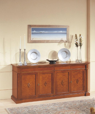 Luxury dresser cabinet shelf furniture wood cabinet Italy sideboard dresser cabinet