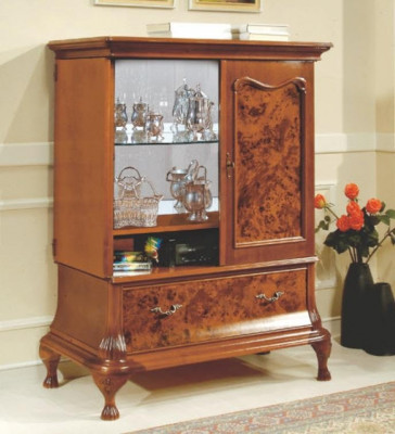 Home bar cabinet living room cabinets bar cabinet showcase Italian furniture wood