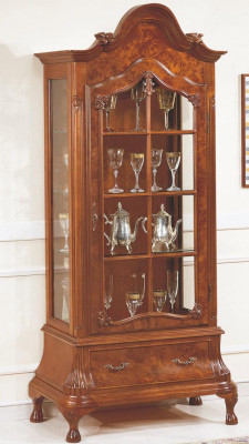 Showcase glass cabinet brown furniture cabinets showcases cabinet Italian furniture new