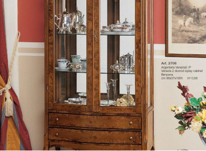 Showcase Italian Luxury Furniture Display Sideboard Cabinet Glass Design Cabinets