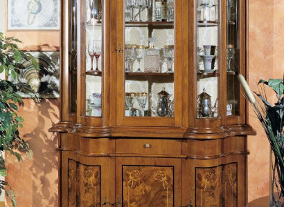 Furniture glass cabinet showcase wood display cabinets glass wardrobe cupboards shelves