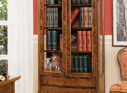 Living room display cabinet book shelf sideboard classic furniture shelves wood