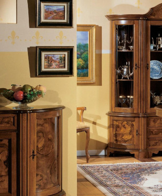 Furniture glass cabinet showcase wood display cases glass cabinet cabinets shelves Italy