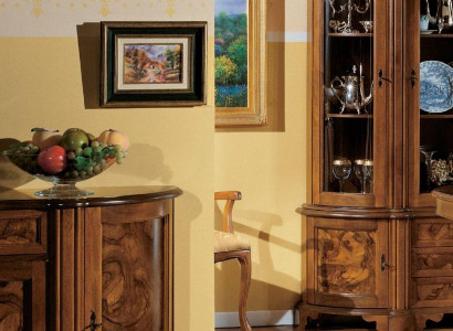 Furniture glass cabinet showcase wood display cases glass cabinet cabinets shelves Italy
