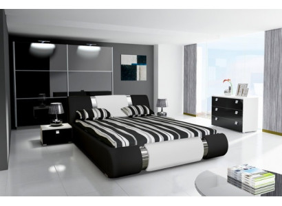 Chic designer waterbed: luxury and comfort in modern style