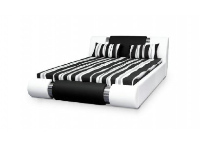 Waterbed Bed Beds Double Bed Round Bed Marital Bed Leather Design Upholstered New Riva
