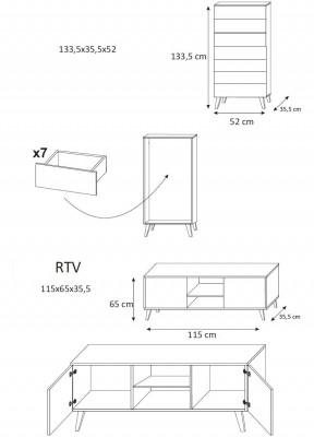 High-gloss living room wall unit, display cabinet, living room decor, cabinet, vitrine, sideboard