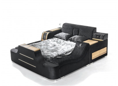 Exquisite bed multifunctional double bed modern bedroom furniture