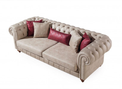 Modern upholstered sofas design sofa three-seater seat new designer sofa 3-seater