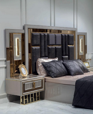 Beds Bedroom Luxury Bed Frame Design Upholstered Bed Designer