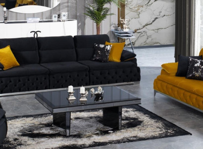 Sofa set 3+3 seater set design sofas upholstered couches fabric relax