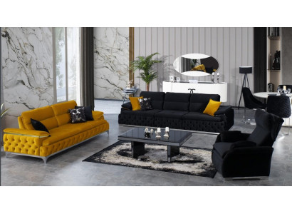 Sofa set 3+3+1 seater sofa couch upholstery set couches fabric
