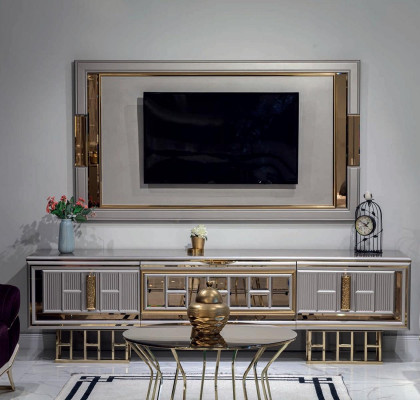 Luxury sideboard TV wall TV cabinet RTV furniture cabinets lowboard