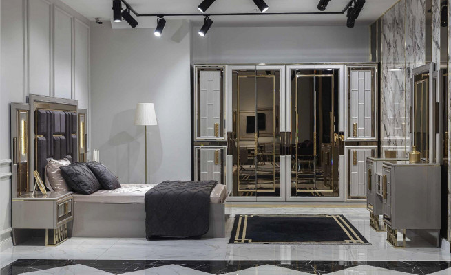 Wardrobe Cabinet High Gloss Cabinets Shiny Furniture Luxury Glitter