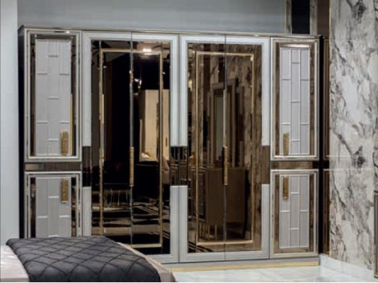 Wardrobe Cabinet High Gloss Cabinets Shiny Furniture Luxury Glitter