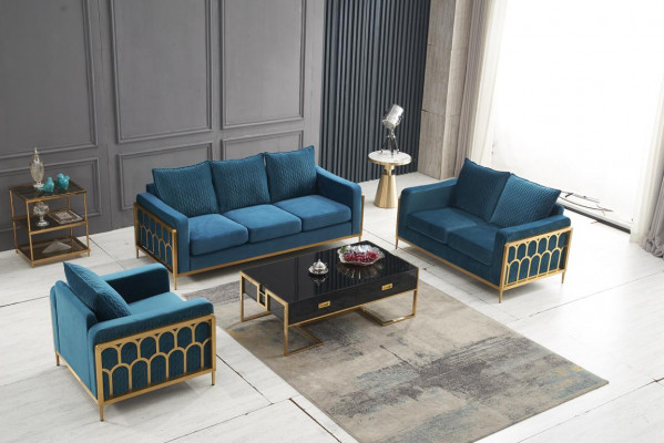 Living Room Design Sofa Suite 3+2+1 Seat Modern Couch Set