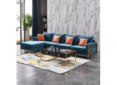Sectional sofa gray fabric L-shaped sofa couch couch design upholstery textile modern