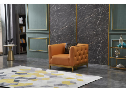 Chair Design Couch Sofa Seat Leather Lounge Decor Club Upholstery Luxury Ears