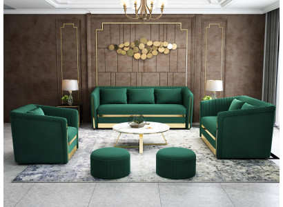 Sofa set 3+2+1 seater couch leather sofa living landscape set design
