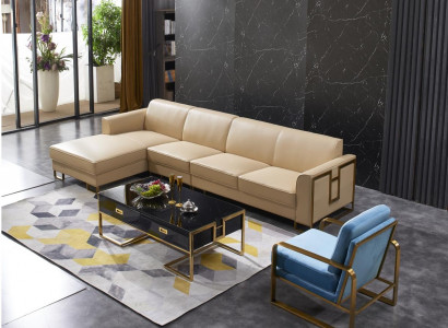 Design sofa couch corner sofa ottoman upholstery suite living landscape
