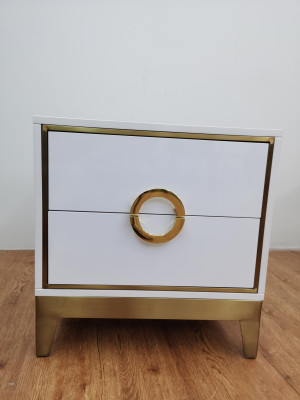 Nightstand console side bedroom table night consoles wood