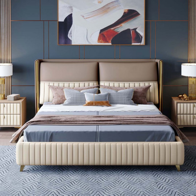 Double bed, bed, marriage bed, design, luxury beds, modern style, new, 180x200cm!