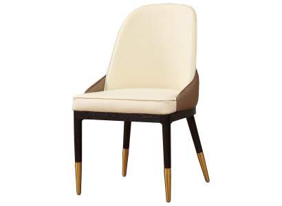 Chair Dining 1x Dining Room Lounge Seat Upholstered Chair Faux Leather TV