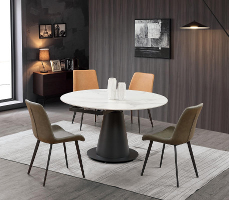 Dining room design furniture chair set table with 4 armchairs set new